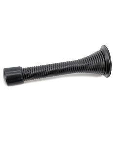 Spring Door Stop 3in Black