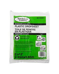 Drop Sheet Medium 8ft x 12ft (0.8 Mill)