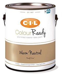 CIL Colour-Ready Interior Eggshell Paint Warm Neutral 3.78G