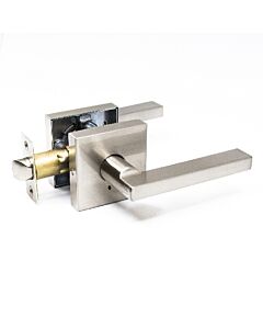 TG Privacy Door Lever Square Satin Nickle