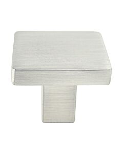 QUADRO SQ KNOB BRUSH NICKEL