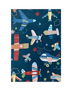 DAISY NAVY 1104 4X6 RUG