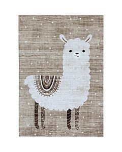 DAISY BROWN 1105 5X8 RUG