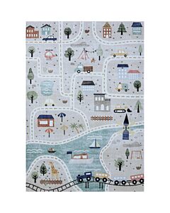 DAISY BLUE 1106 4X6 RUG