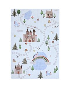 DAISY WHITE 1191 5X8 RUG