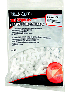 Toolway Tile Spacers 1/4"  200/PK