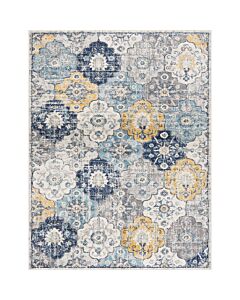SPLASH BLUE 2855 7X10 RUG