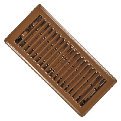 Floor Register Steel 4" X 10" Brown