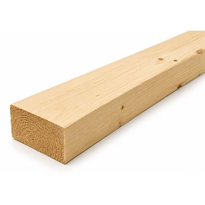 Delco  SPF KD-HT #2 Framing Lumber – 2x4x8 (2" x 4" x 8')