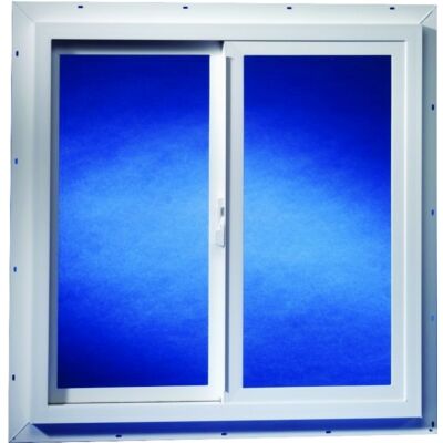 36X36 Utility Slider Window Clear Tempered