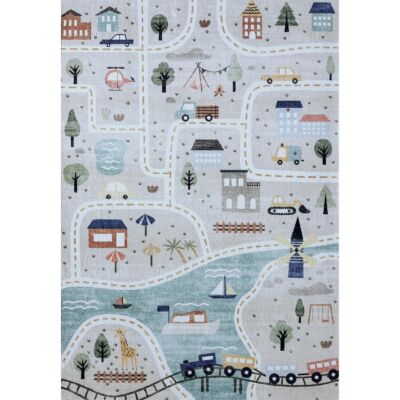 DAISY BLUE 1106 4X6 RUG