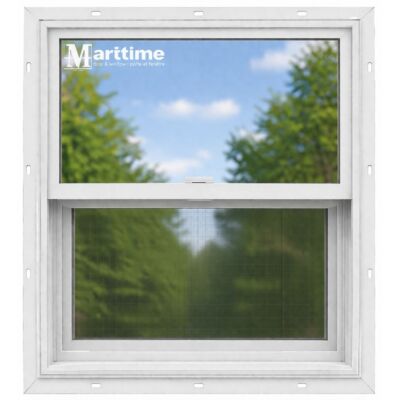 Maritime Door & Window 36" x 36" White Single Hung Window