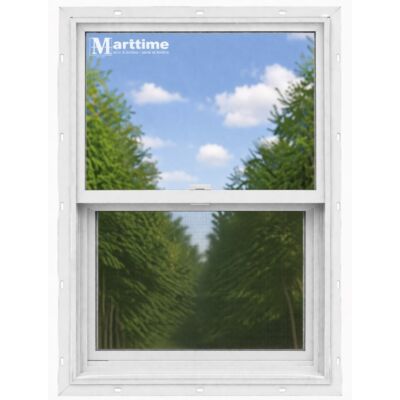 Maritime Door & Window 36" x 48" White Single Hung Window