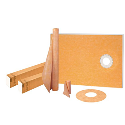 Schulter KERDI-SHOWER KIT 38" x 60" Off Centre Drain