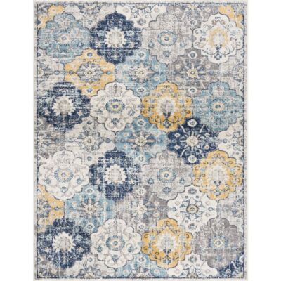 SPLASH BLUE 28551 8X11 RUG